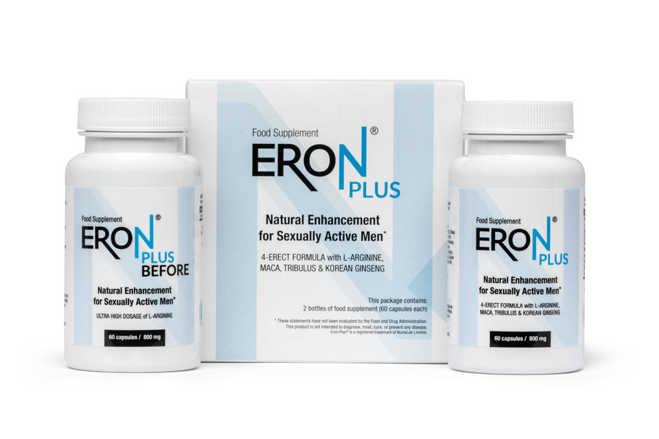 Eron Plus - 60 Capsule, Integratore contro Disfunzione Erettile