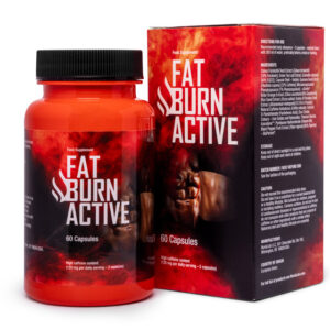 Fat Burn Active - 60 Capsule, Integratore per Bruciare tessuto Adiposo