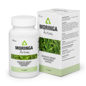 Moringa Actives 60 Capsule; Prodotto per Migliorare il Metabolismo e Ridurre Fame