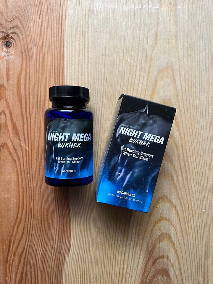 Night Mega Burner - 60 Capsule; Integratore per Dimagrire durante la Notte - immagine 3