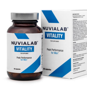 NuviaLab Vitality - 60 Capsule, Integratore per Fertilità e Livelli di Testosterone