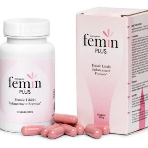 Femin Plus - 60 Capsule, Rimedio per Secchezza Vaginale e Aumento Libido