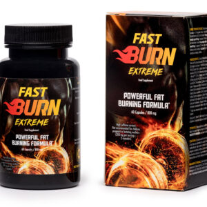 Fast Burn Extreme - 60 Capsule, Integratore per il Metabolismo dei Grassi