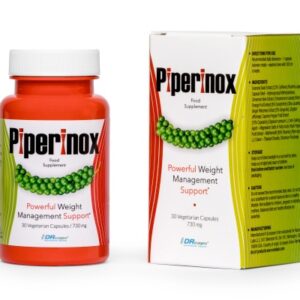 Piperinox - 30 Capsule, Prodotto Detox che Aiuta a Dimagrire