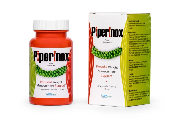 Piperinox - 30 Capsule, Prodotto Detox che Aiuta a Dimagrire