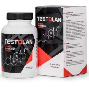 Testolan - 120 Capsule, Integratore per Aumentare il Testosterone